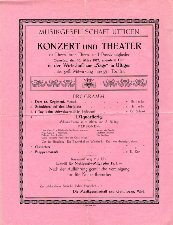 1917.03.10 Programm Konzert und Theater