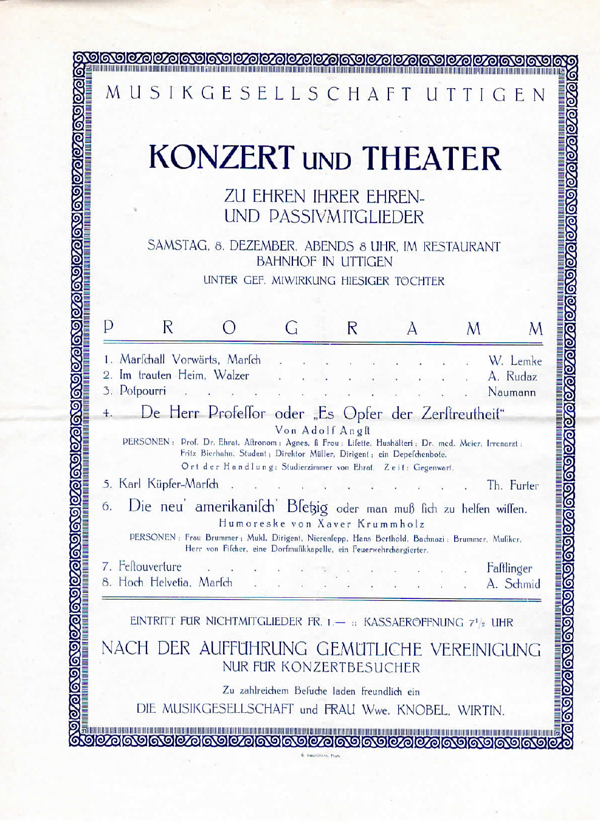 1917.12.08 Programm Konzert und Theater