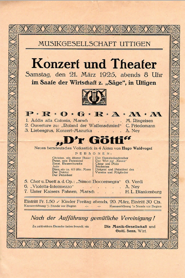 1925.03.21 Programm Konzert und Theater