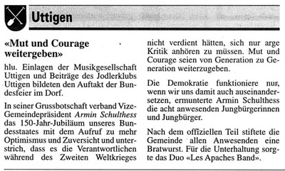 Thuner Tagblatt, Band 122, Nummer 178, 4. August 1998