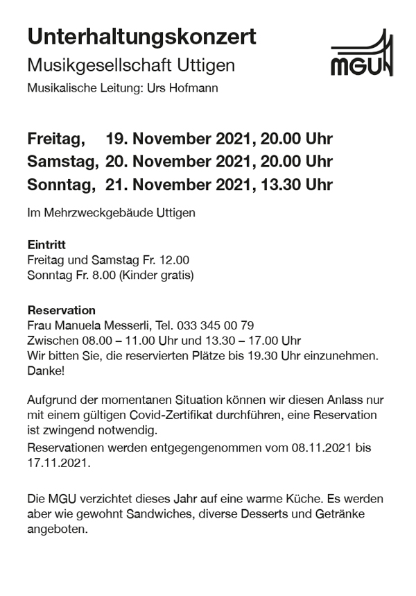 2021.11.19 Flyer Konzert
