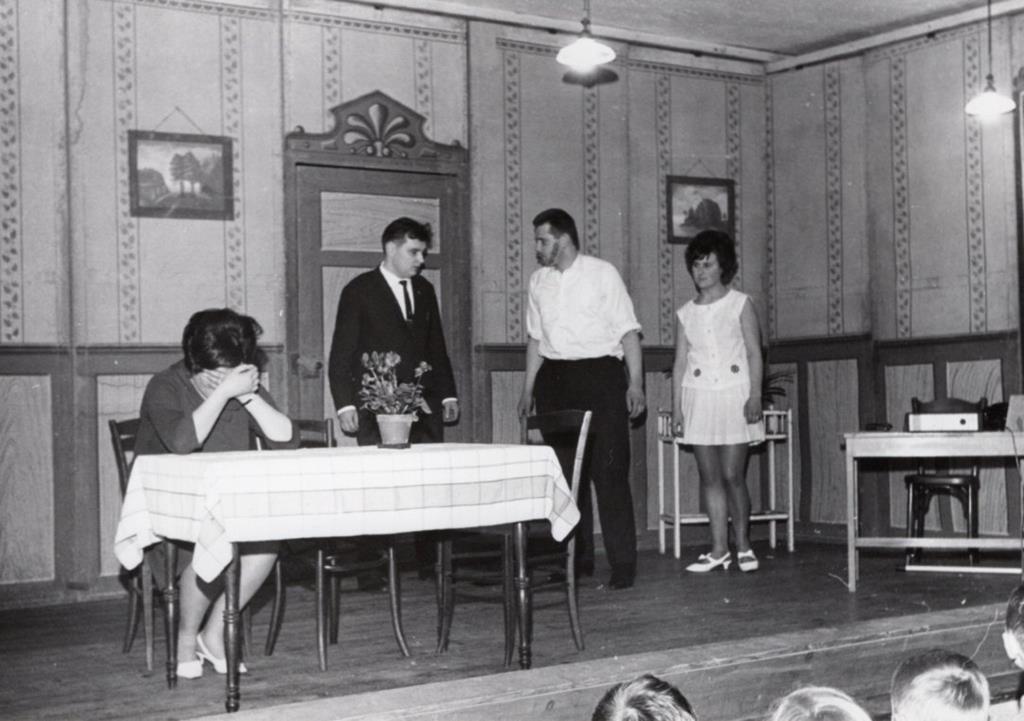 Theaterszene aus "Dr Blind vo Grossebach"