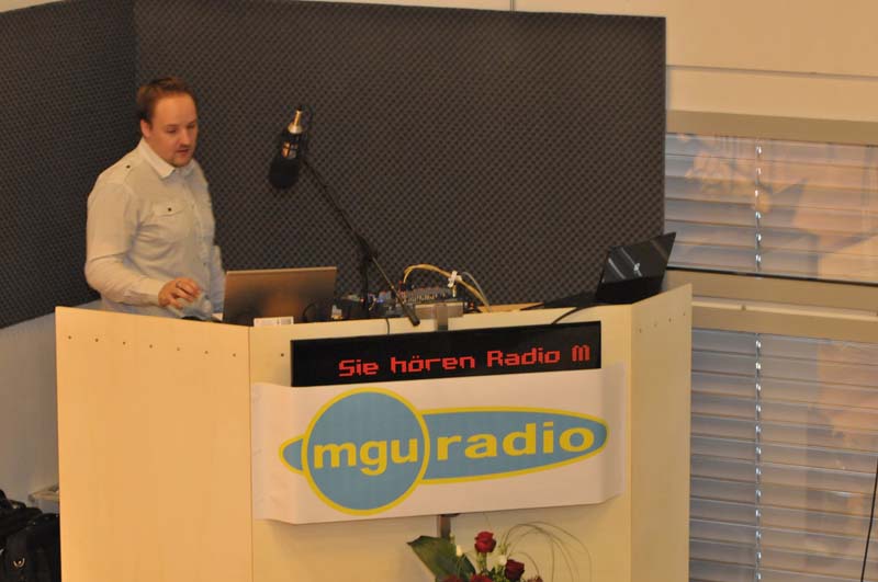 Thomas Lustenberger im "Radiostudio"